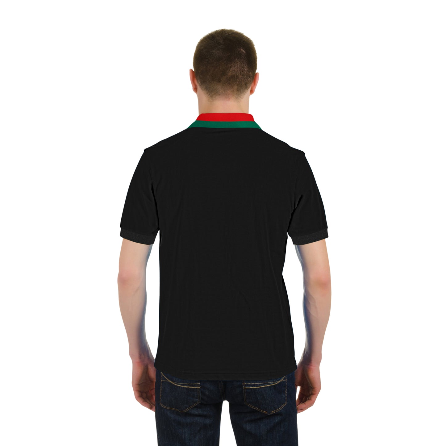 Men’s Black Polo T-Shirt – Casual Style