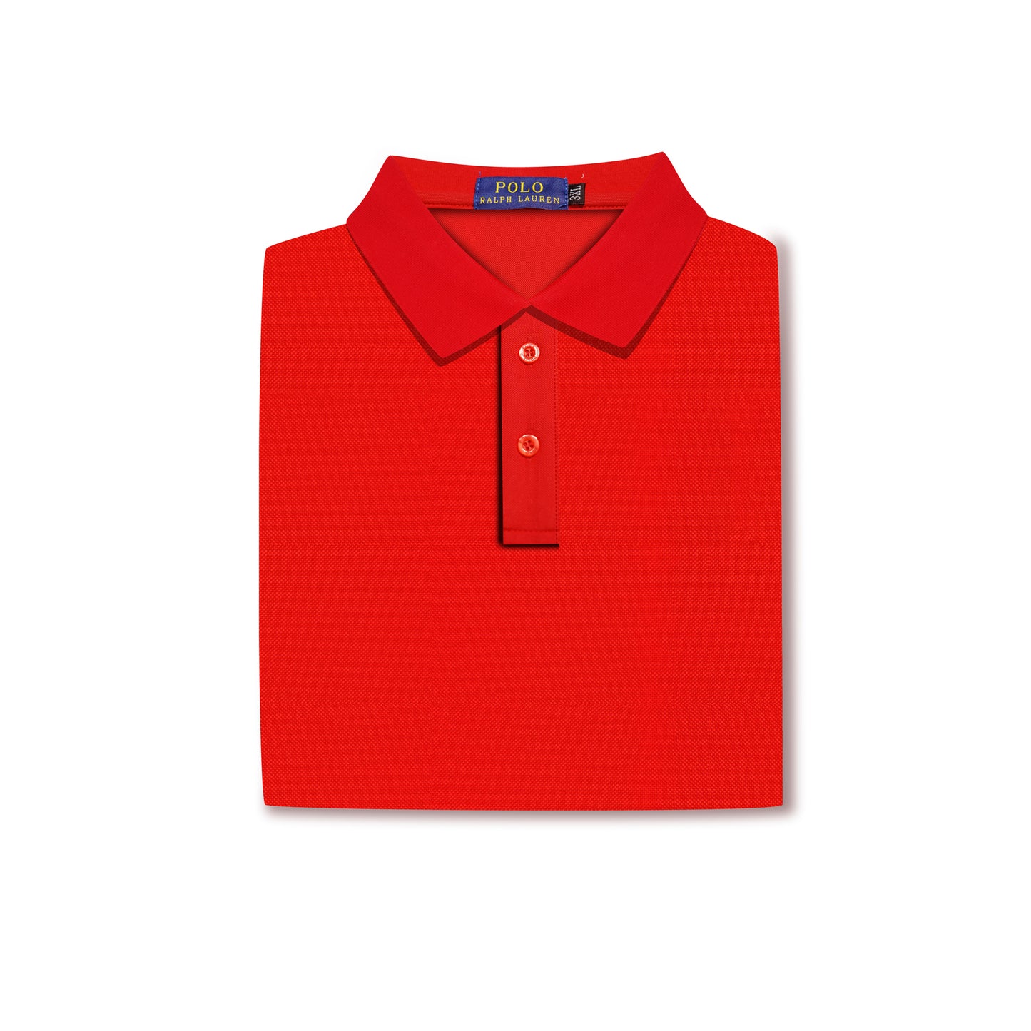 Red Polo Shirt – Subtle Embroidered Detail