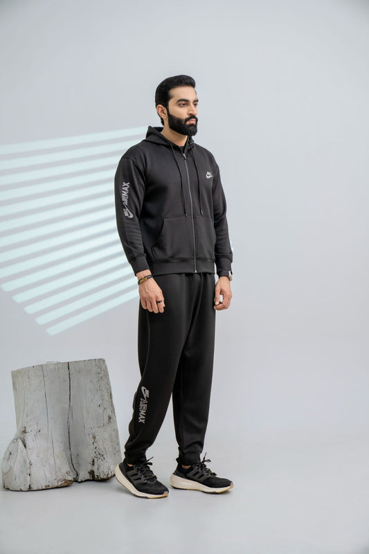 Men’s Black Premium Tracksuit