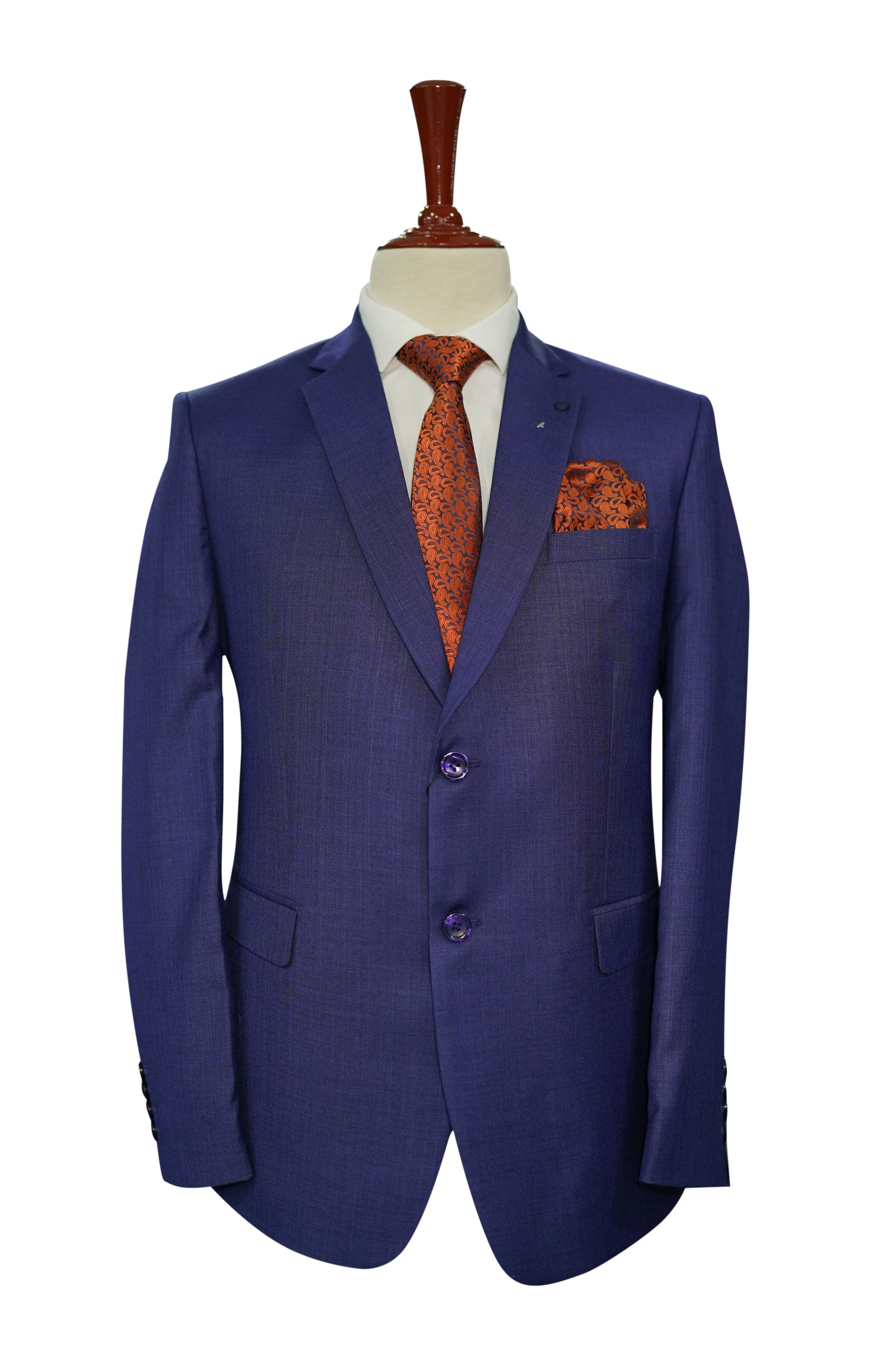Executive Royal Blue Signature Suit – Modern Slim Fit