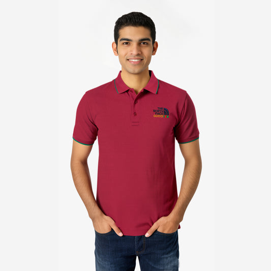Men’s Maroon Polo – Stylish Everyday Wear