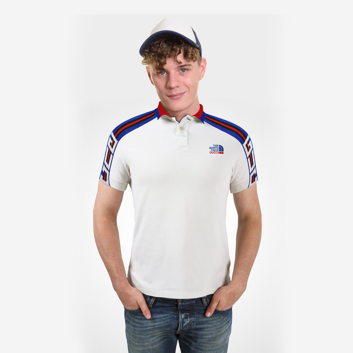 Men’s White Polo T-Shirt – Classic Casual Wear