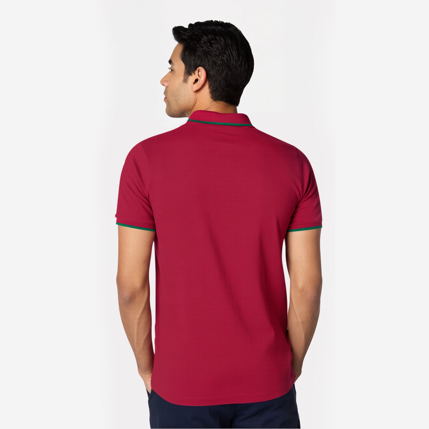 Men’s Maroon Polo – Stylish Everyday Wear