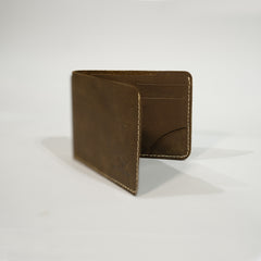 Brown Genuine Leather Men’s Wallet – Vintage Slim Design