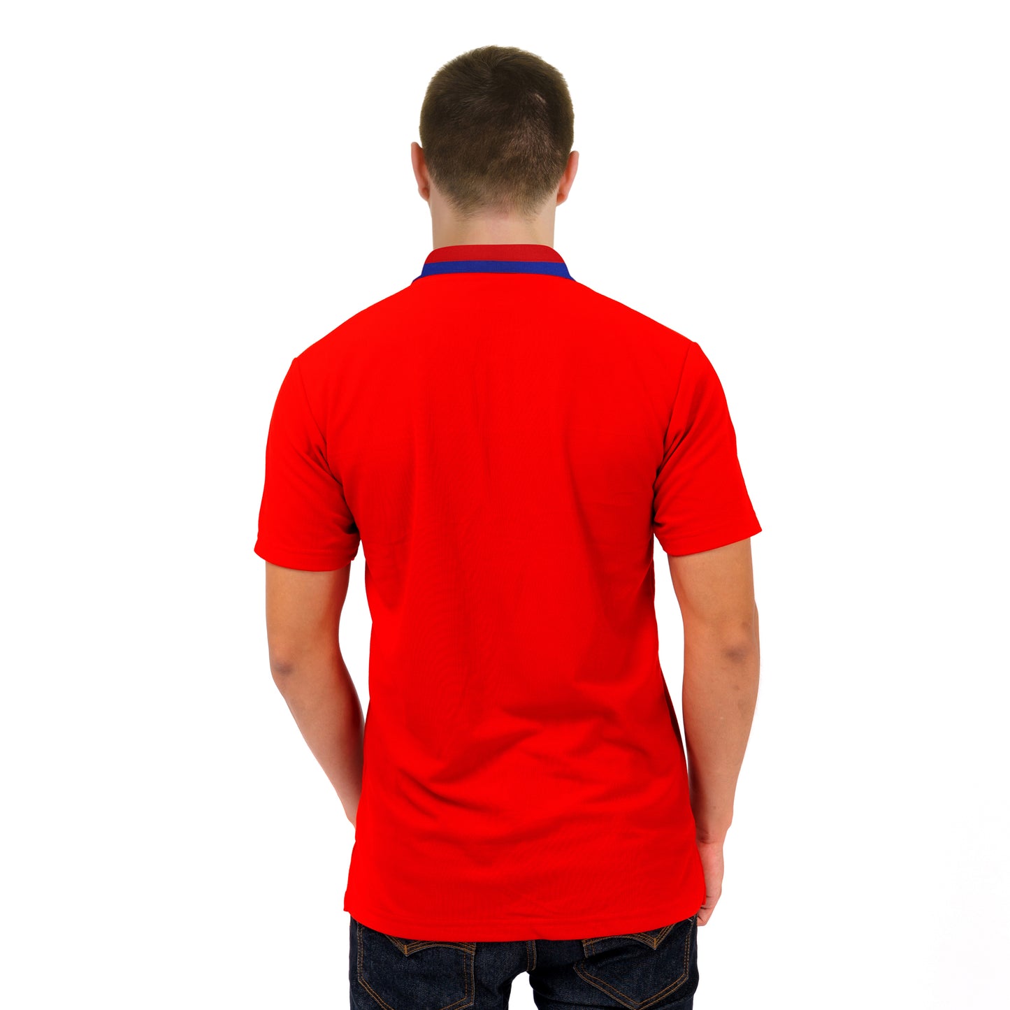 Men’s Red Polo T-Shirt – Trendy Casual Wear