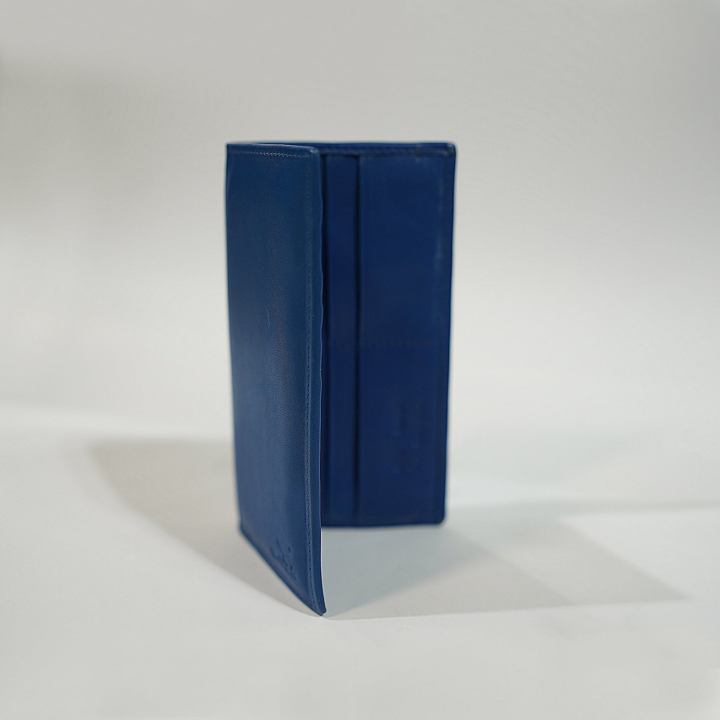Royal Blue Genuine Leather Long Wallet – Slim & Stylish Unisex Design