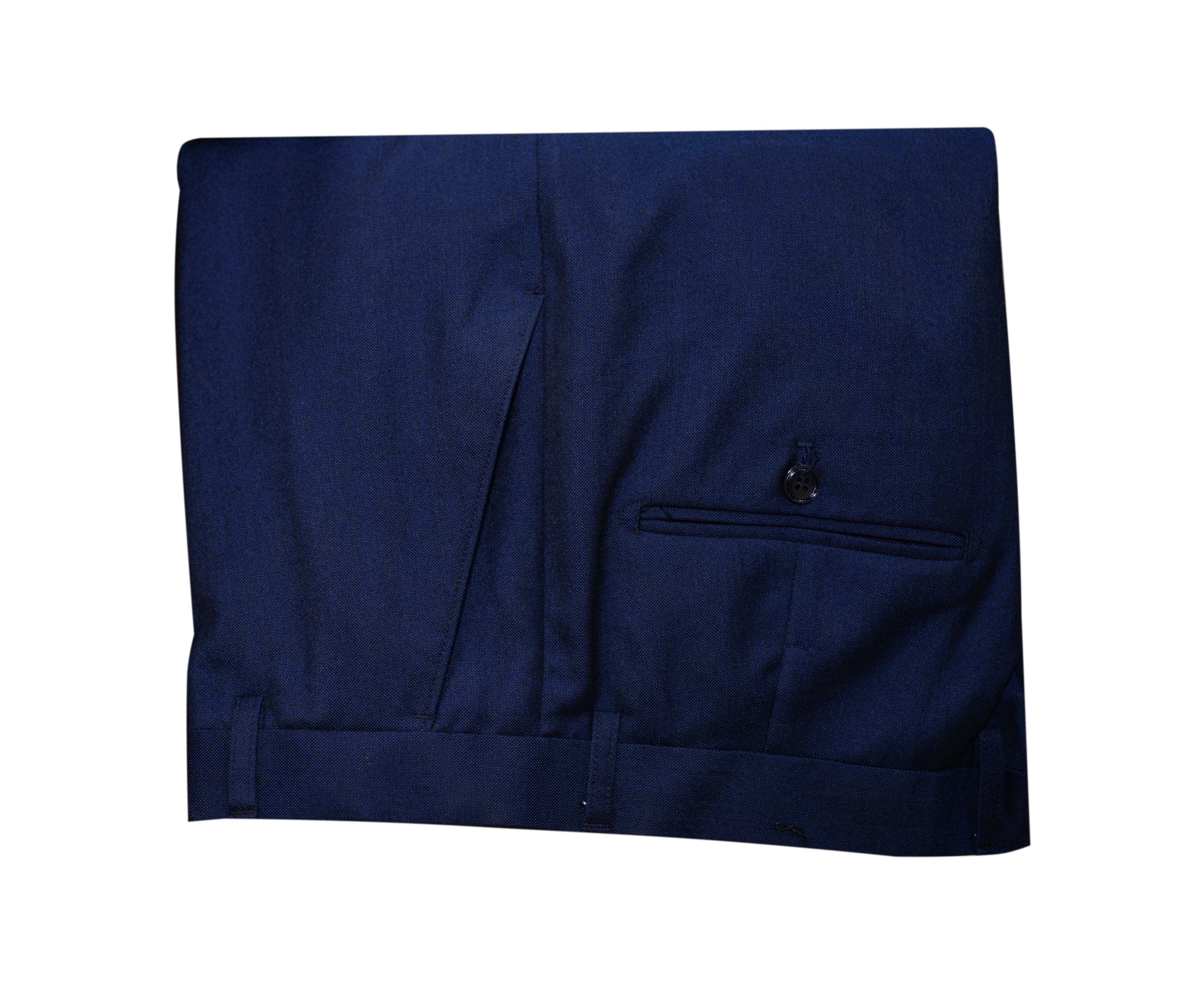 Men’s Double-Breasted Royal Blue Waistcoat with Red Tie – Formal Slim Fit Vest