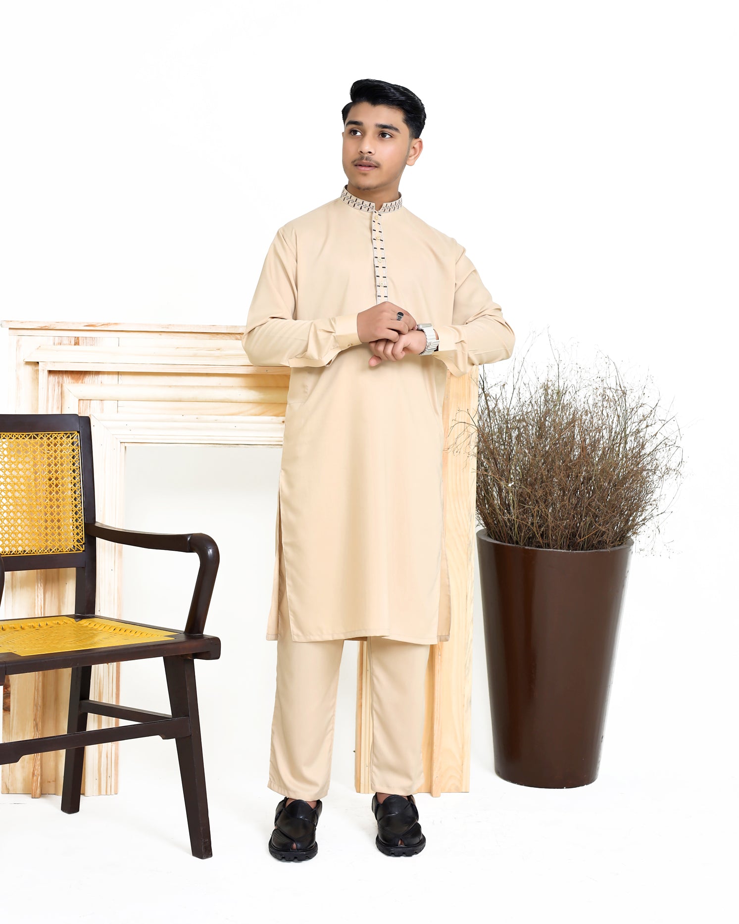 Pati Plus Ban Design Kurta Pajama.