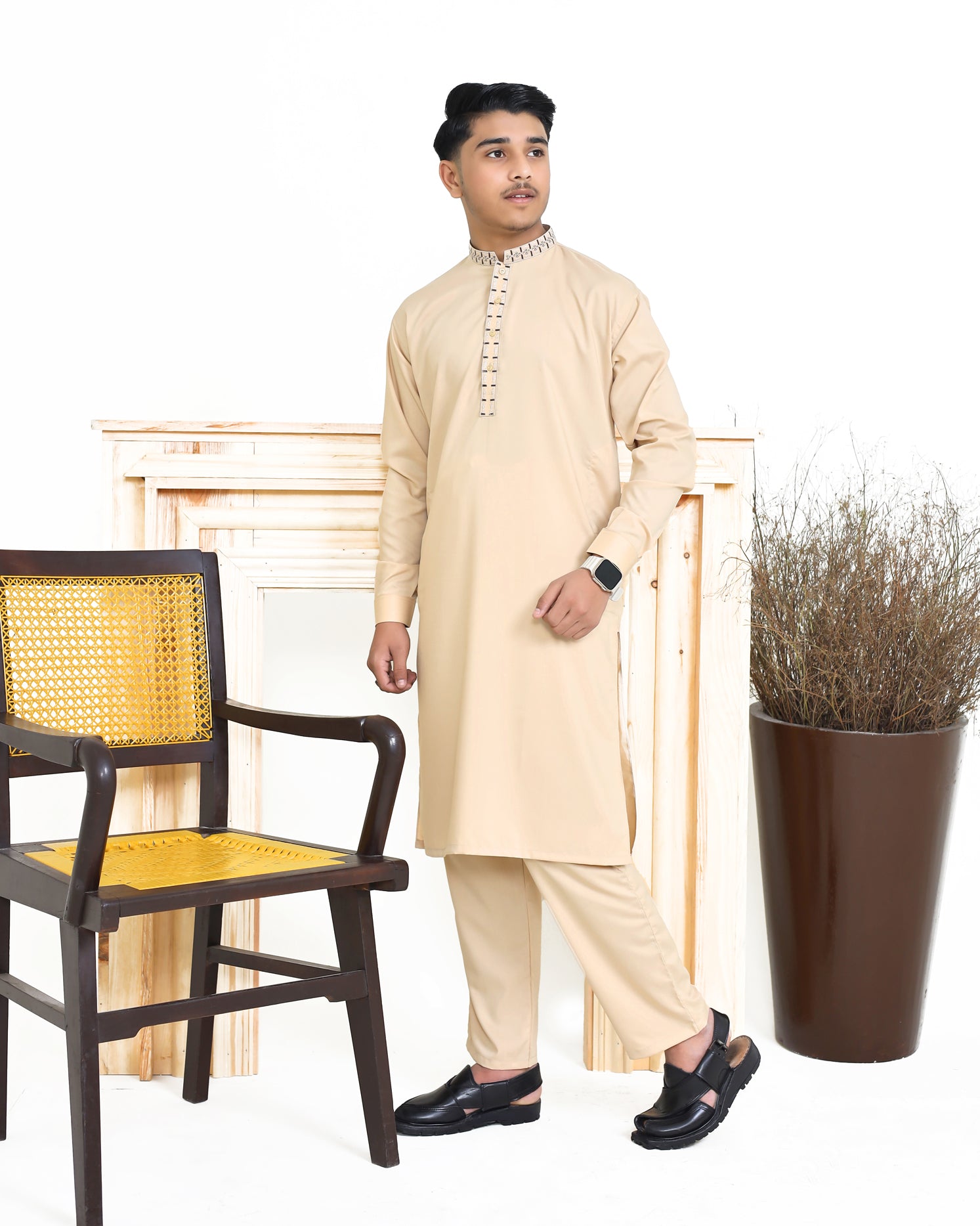 Pati Plus Ban Design Kurta Pajama.