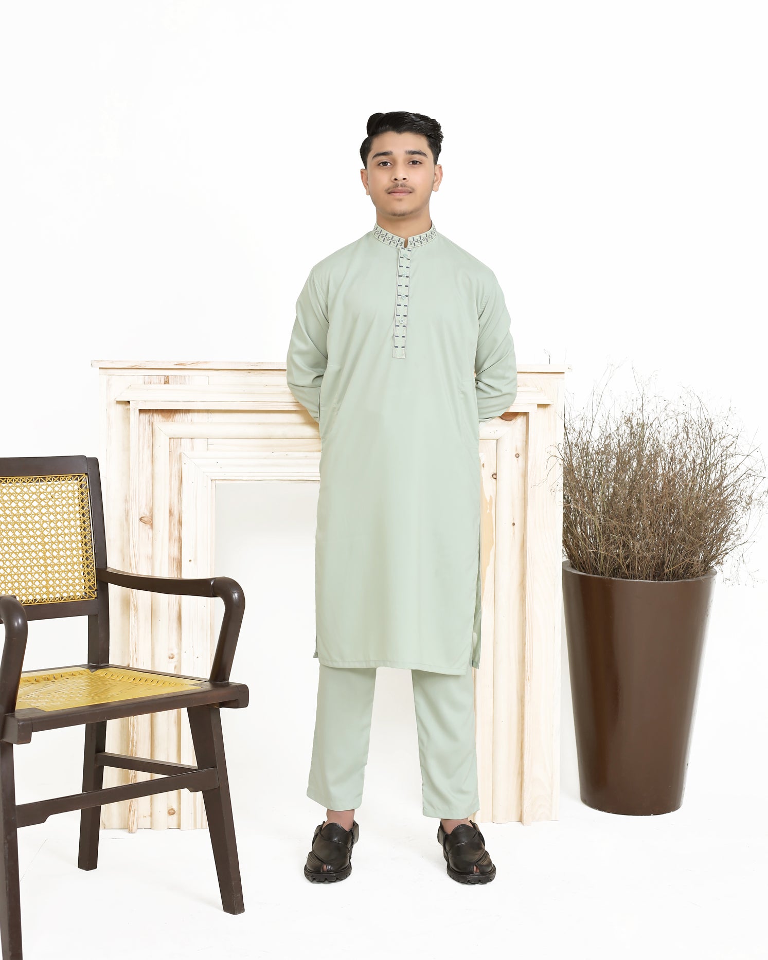 Pati Plus Ban Design Kurta Pajama.