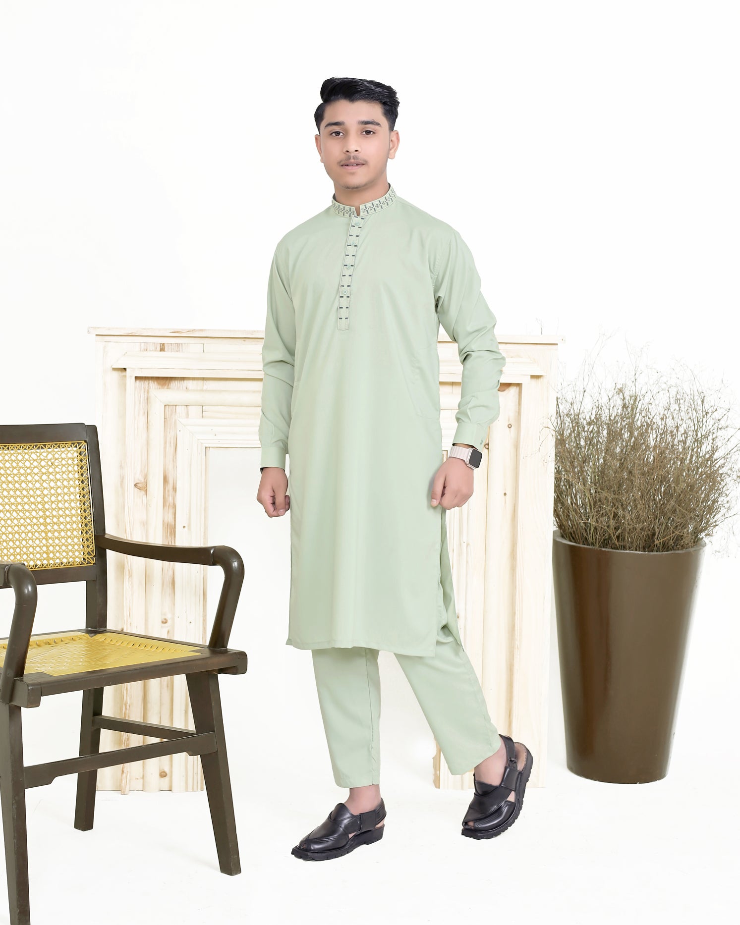 Pati Plus Ban Design Kurta Pajama.