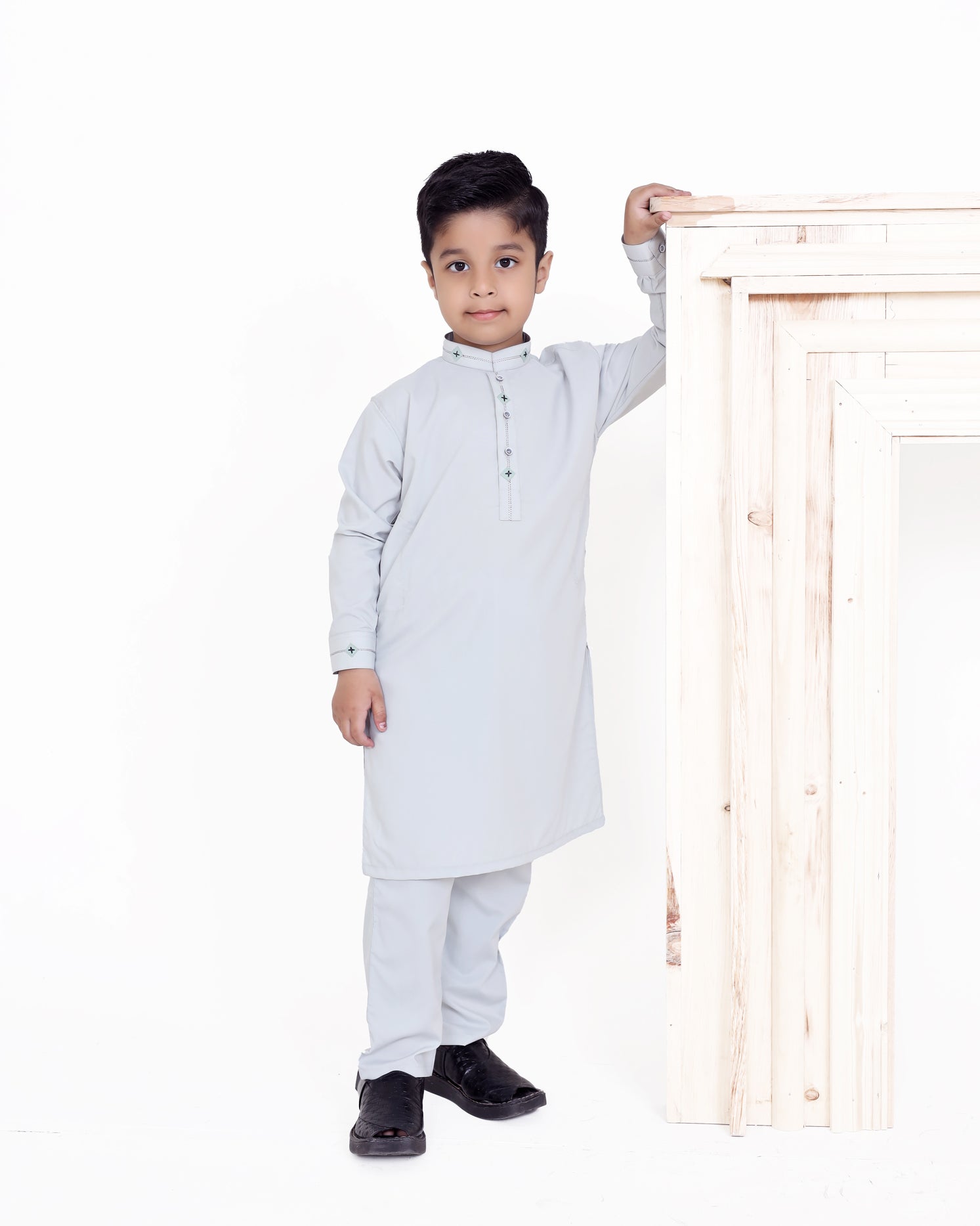 White Color Kurta Pajama.