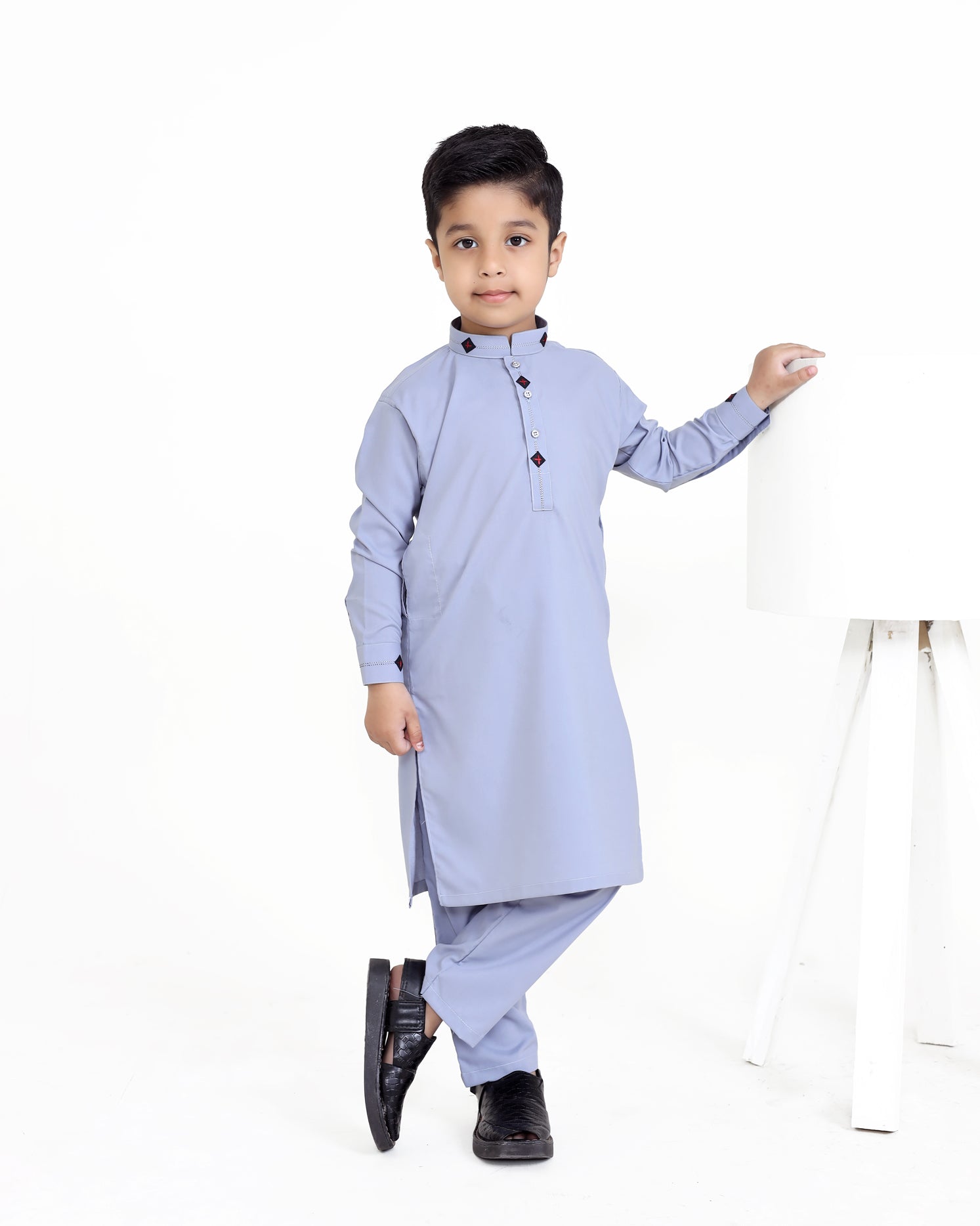 Blue Haze color Kurta Pajama.