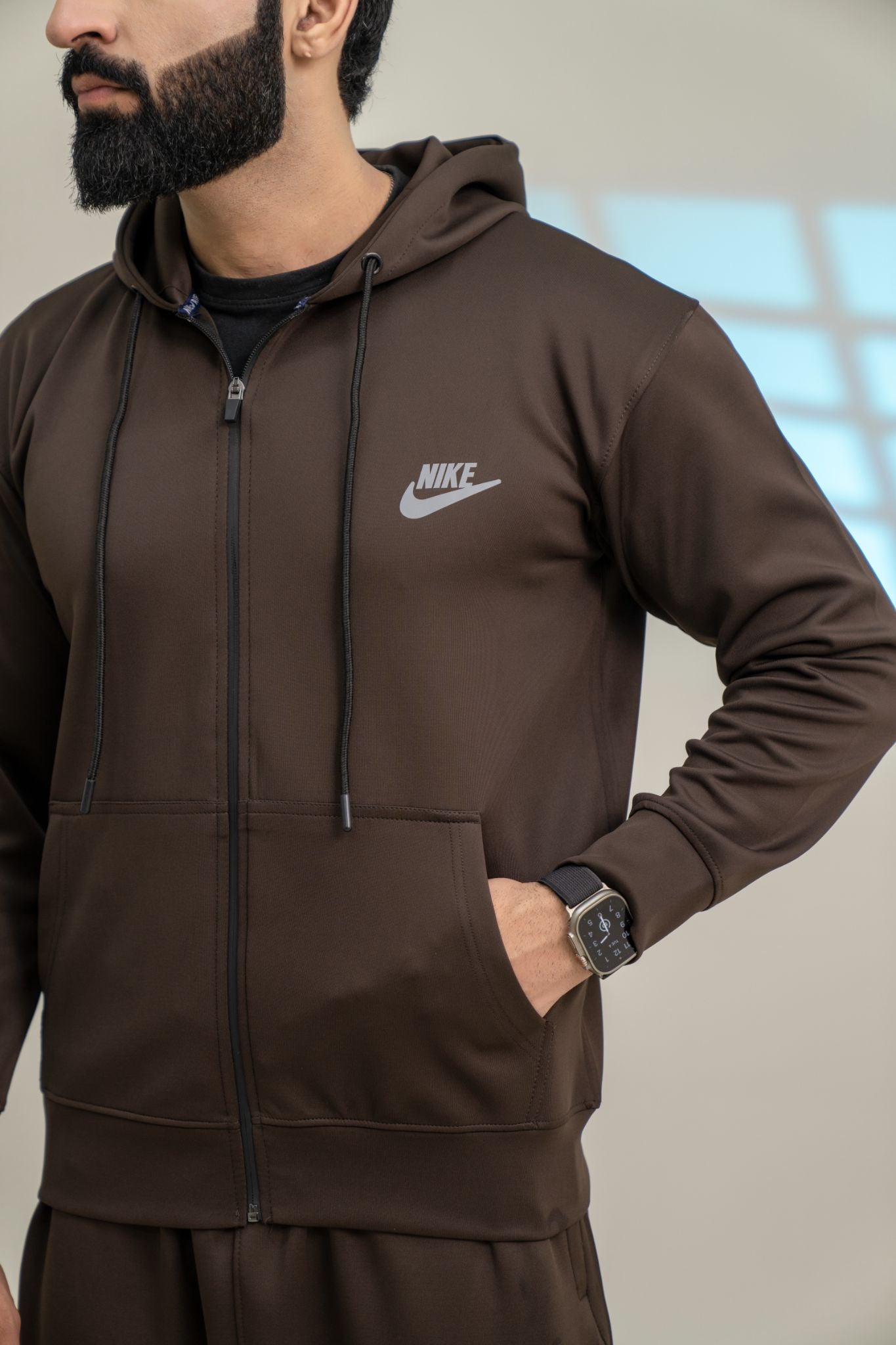 Men’s Chocolate Brown Tracksuit