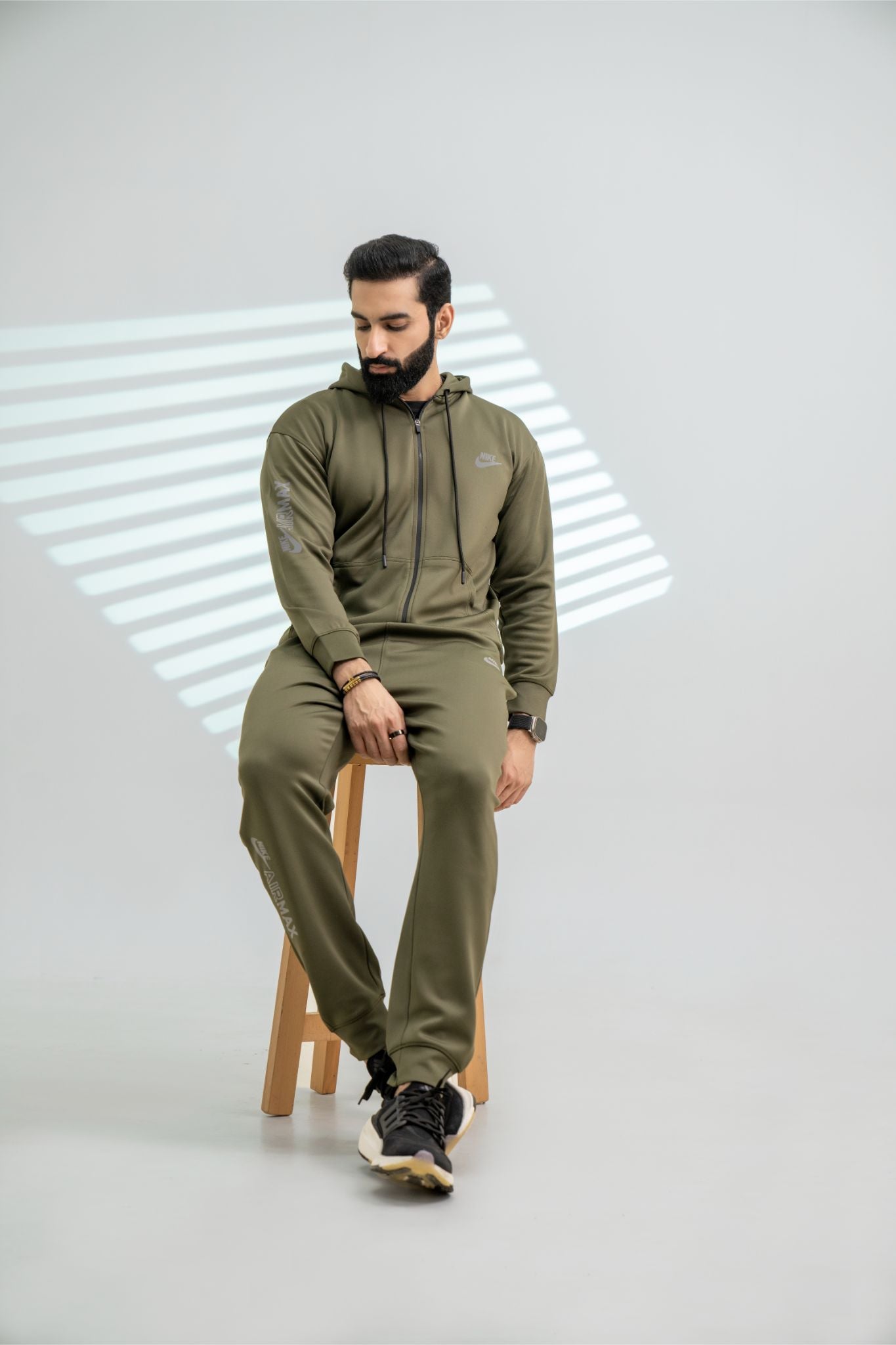 Premium Olive Green Tracksuit