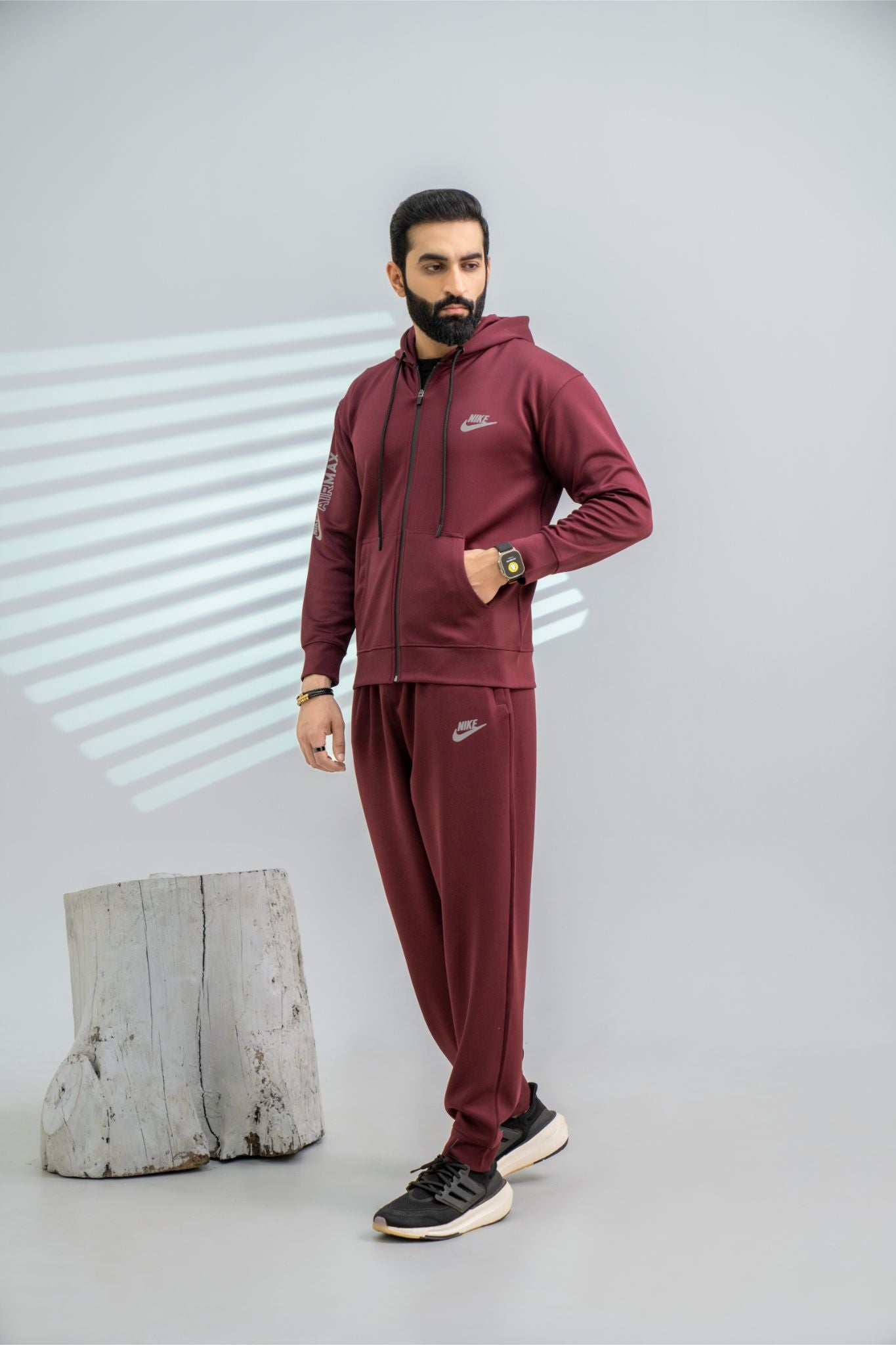 Men’s Maroon Premium Tracksuit