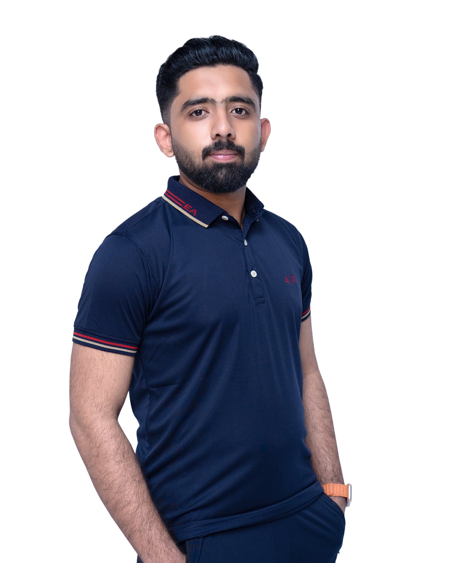 Blue Color Polo T-shirts For Men