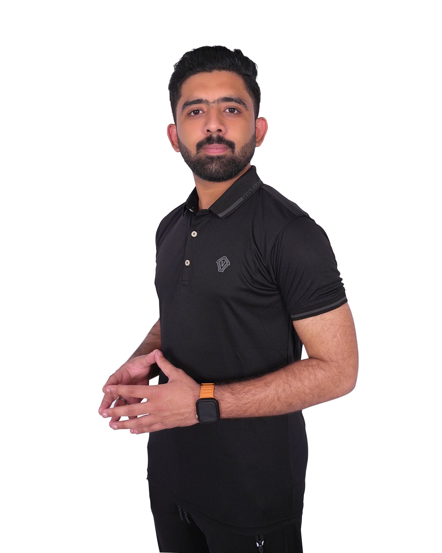 V Design Polo T-Shirt For Men