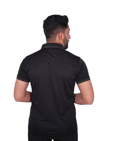 V Design Polo T-Shirt For Men