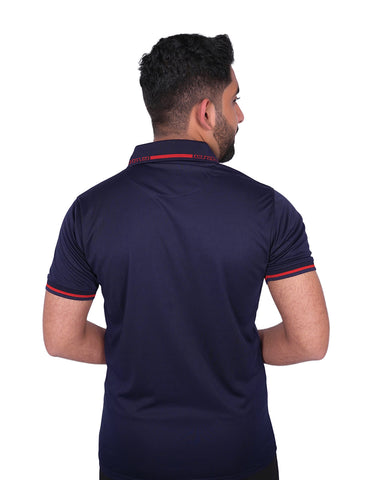 V Design Polo T-Shirt For Men